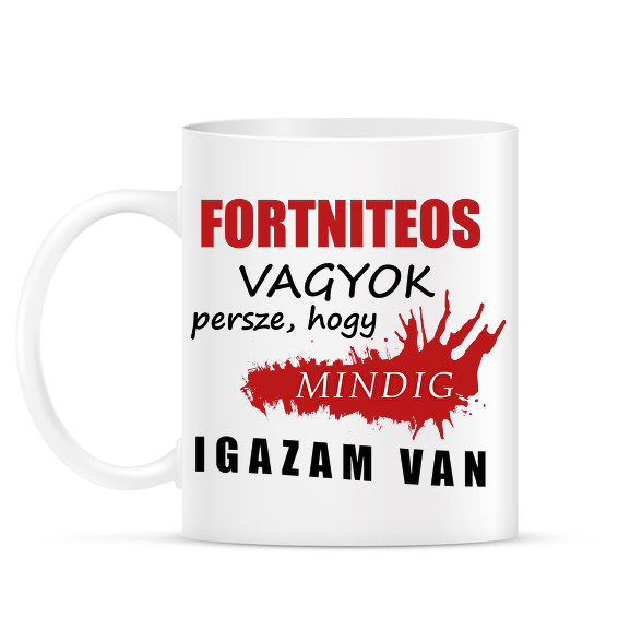 Fortniteos vagyok...-Bögre