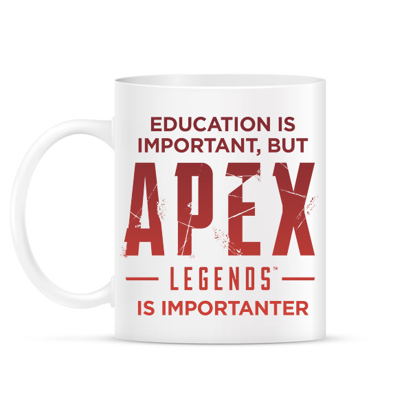 Apex Is Importanter (Red)-Bögre