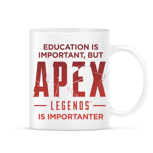 Apex Is Importanter (Red)-Bögre