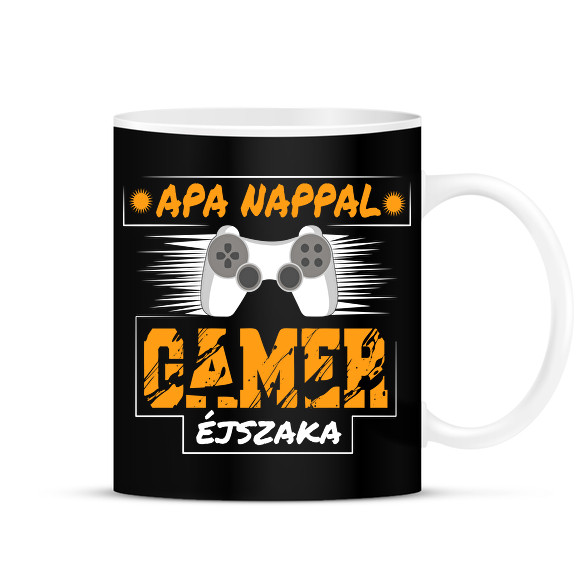 Apa nappal, Gamer éjszaka-Bögre