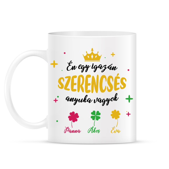 Szerencsés anyuka-Bögre