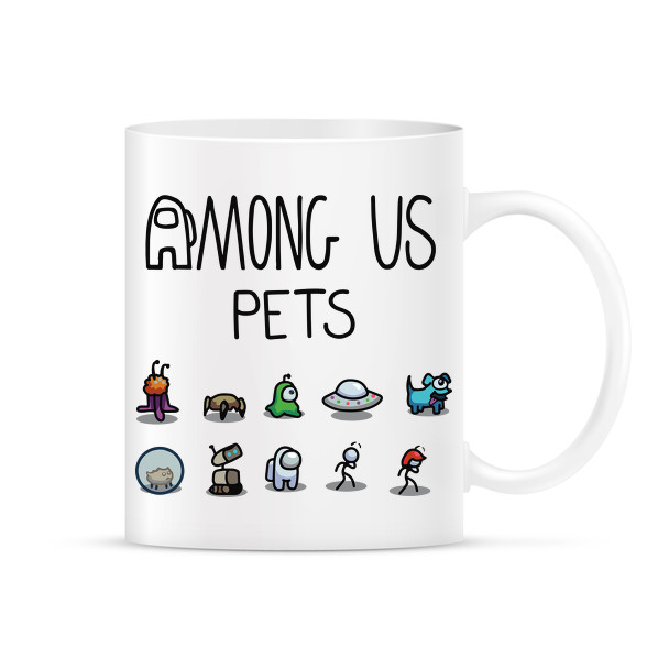 Among us pets-Bögre