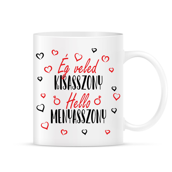 Ég veled Kisasszony-Bögre