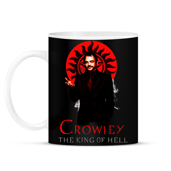 CROWLEY-KING OF HELL-Bögre