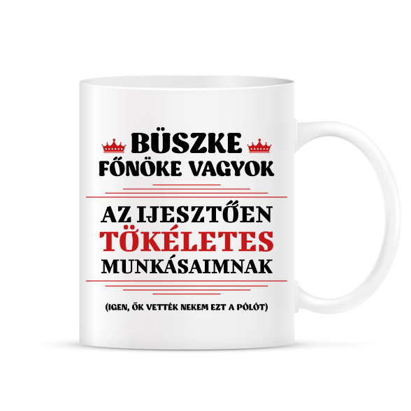 Büszke főnök-Bögre