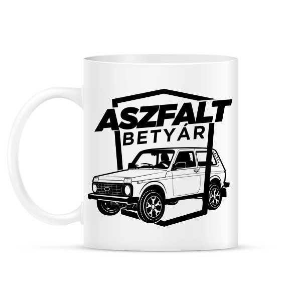 Aszfalt betyár - Lada Niva-Bögre