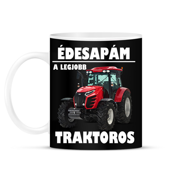 Édesapám a legjobb traktoros-Bögre