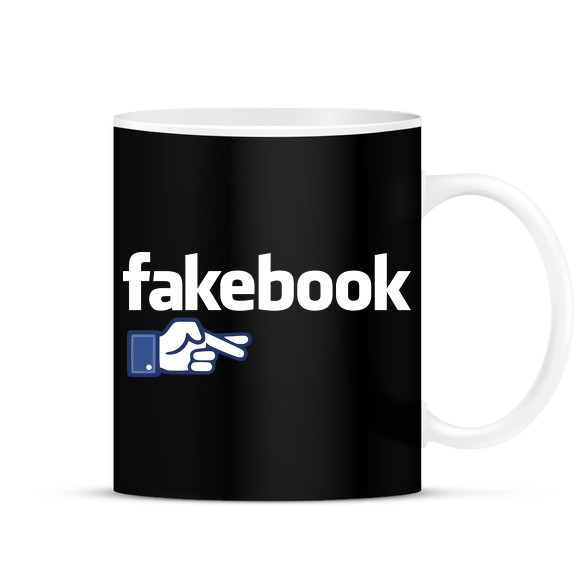 Fakebook-Bögre