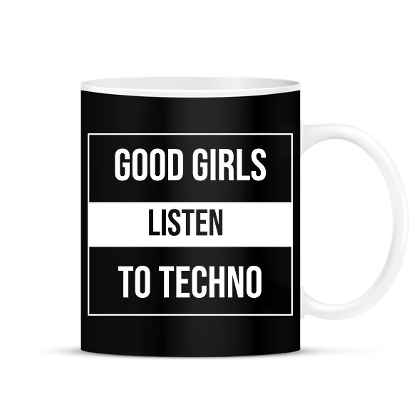 Good girls listen to techno-Bögre