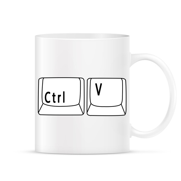 CTRL V-Bögre