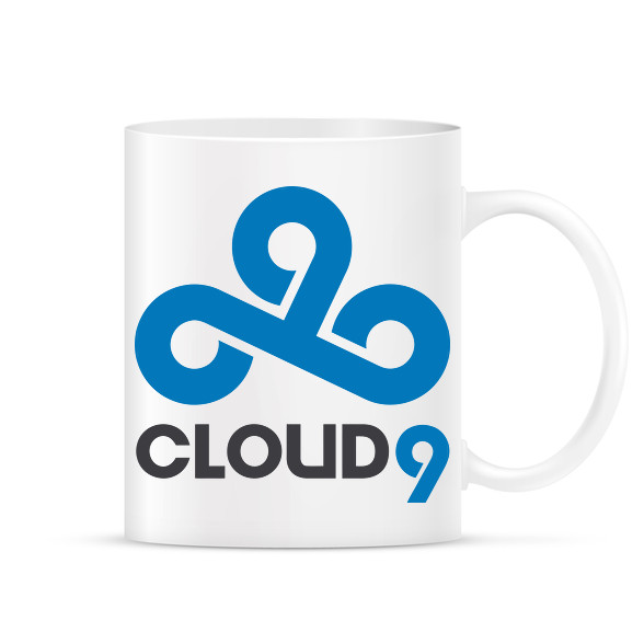 Cloud9 logo-Bögre