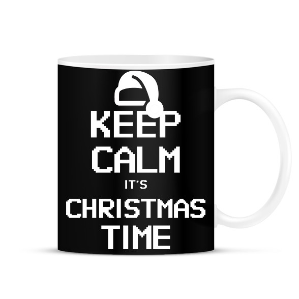 KEEP CALM ITS CHRISTMAS TIME-Bögre