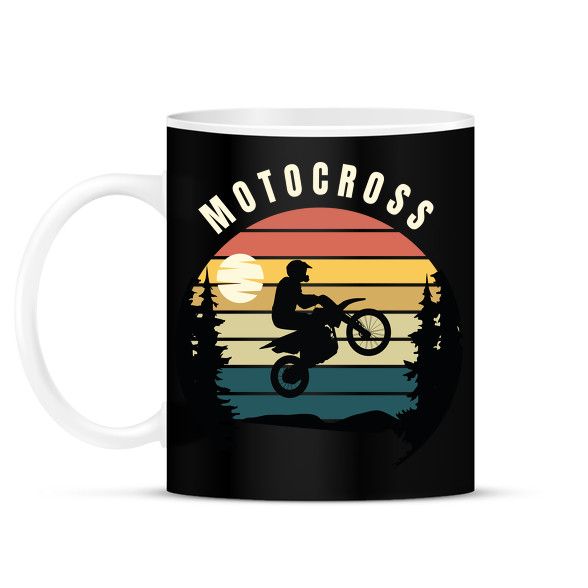 Motocross-Bögre