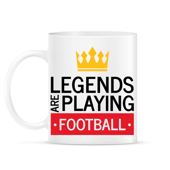 Legends are playing football-Bögre