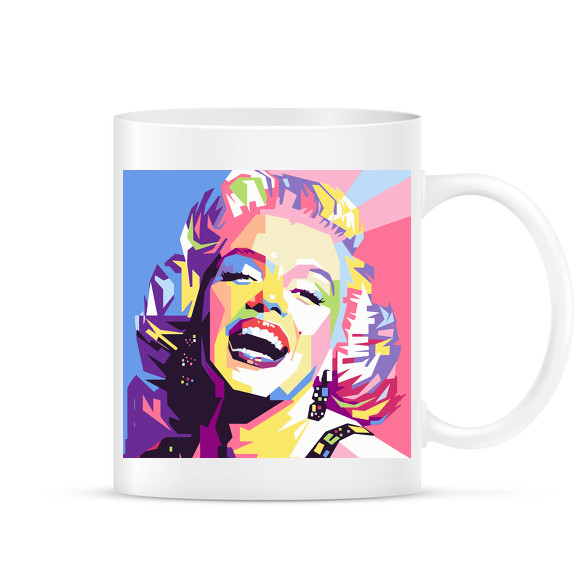 PopArt - Marilyn Monroe-Bögre