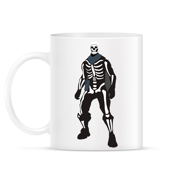 Skeleton skin Fortnite-Bögre