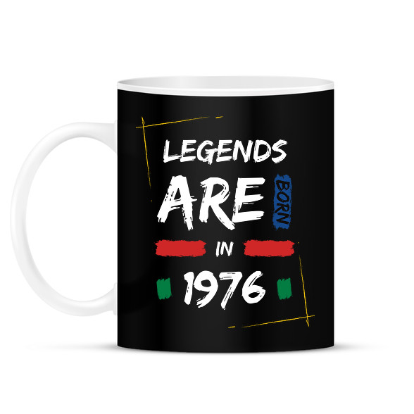 Legends are born in 1976-Bögre