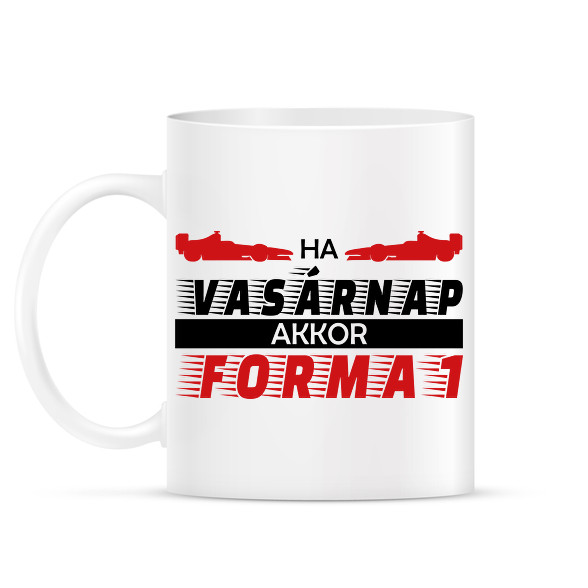 Vasárnap - Forma 1-Bögre