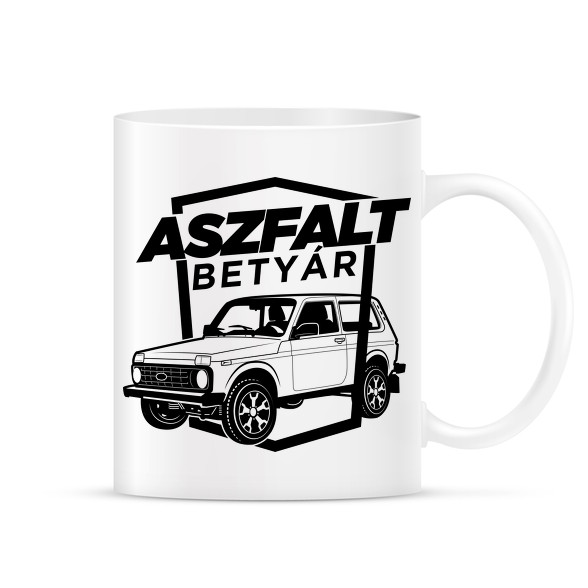 Aszfalt betyár - Lada Niva-Bögre