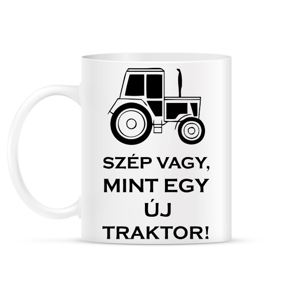 szep mint egy uj traktor-Bögre