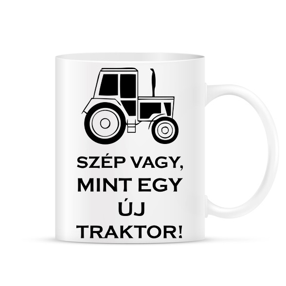 szep mint egy uj traktor-Bögre