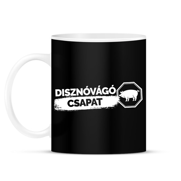 Disznóvágás csapat-Bögre