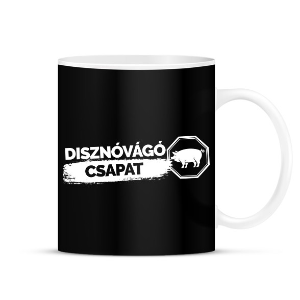 Disznóvágás csapat-Bögre