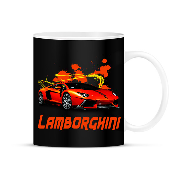 orange Lamborghini-Bögre