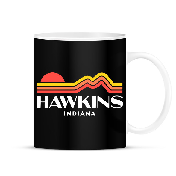 Hawkins Indiana Retro-Bögre