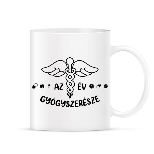 Az év gyógyszerésze-Bögre