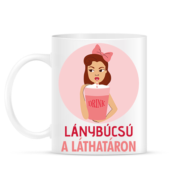 Lánybúcsú a láthatáron-Bögre