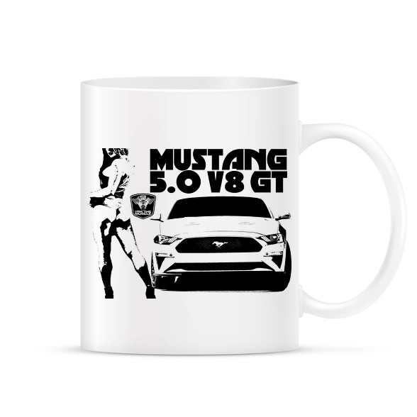 Mustang 5.0 V8 GT-Bögre