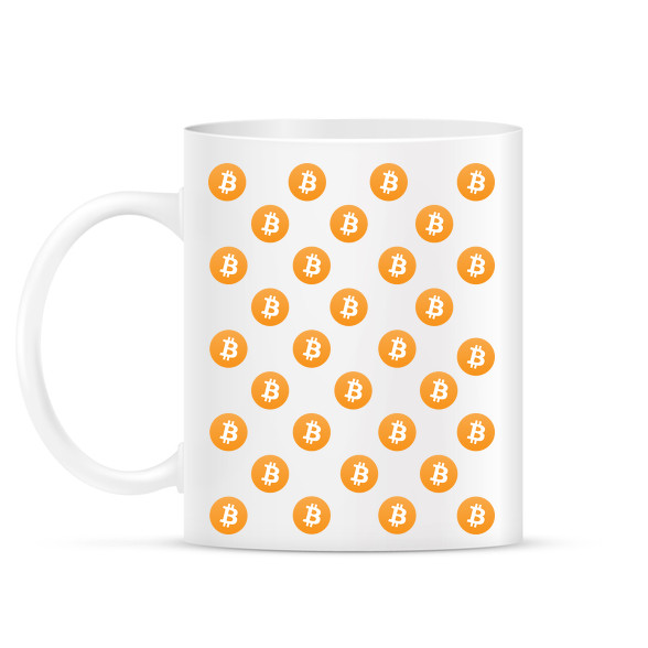 Bitcoin Logo-Bögre