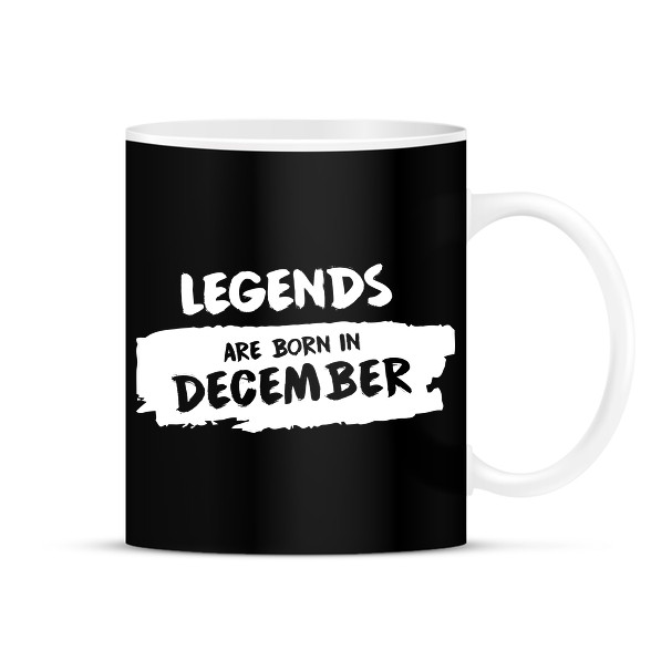 A legendák decemberben születnek-Bögre