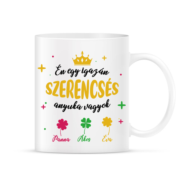 Szerencsés anyuka-Bögre