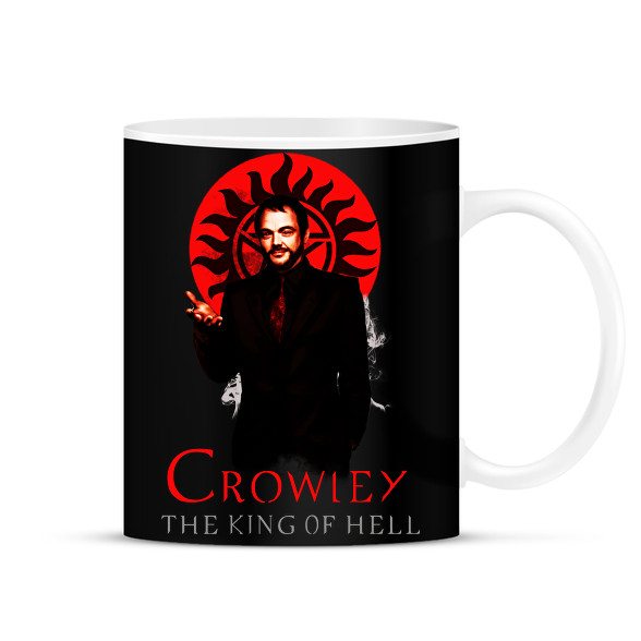 CROWLEY-KING OF HELL-Bögre