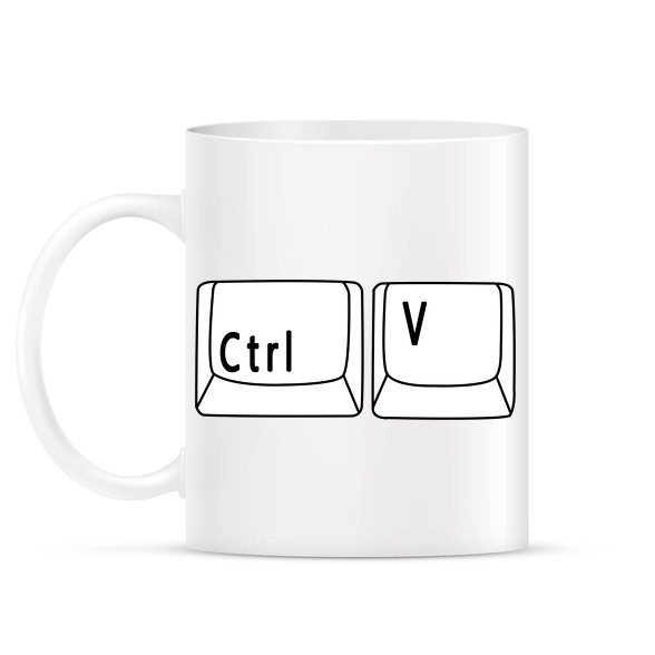 CTRL V-Bögre