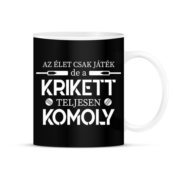 A krikett teljesen komoly-Bögre