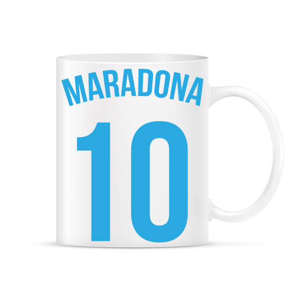 Maradona 10-Bögre