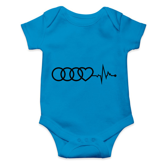 AUDI logo fekete-Baba Body