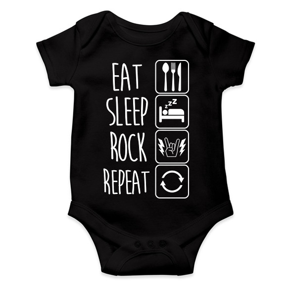 Eat Sleep Rock Repeat-Baba Body