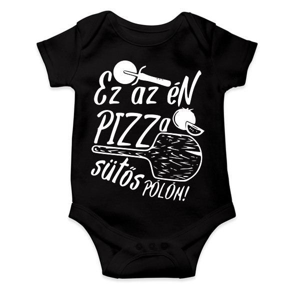 Pizza sütős pólóm-Baba Body