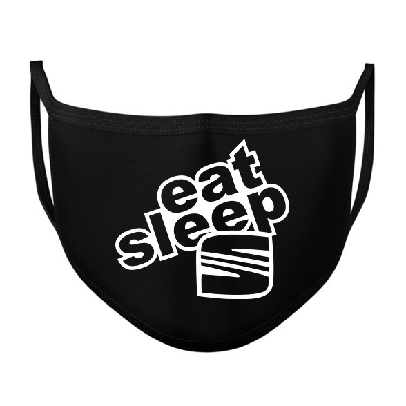 Eat Sleep Seat-Szájmaszk