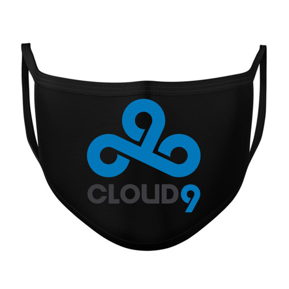 Cloud9 logo-Szájmaszk