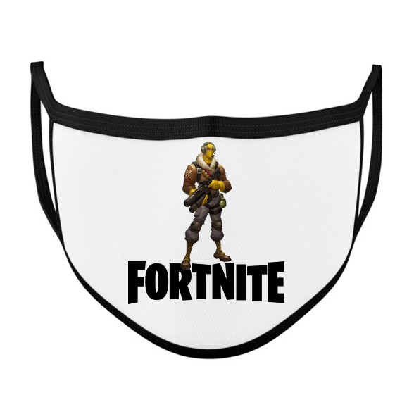 Fortnite #7 /Black/-Szájmaszk