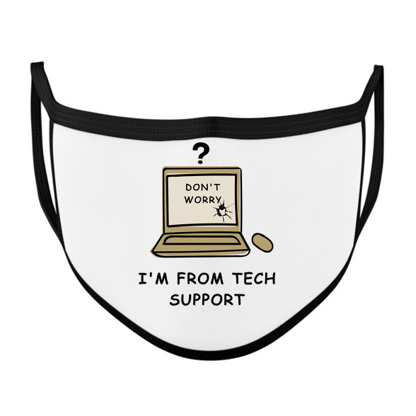 TECH SUPPORT-Szájmaszk