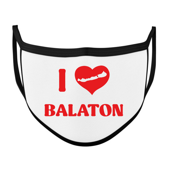 I Love Balaton-Szájmaszk