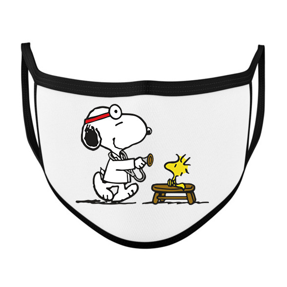 Snoopy és Woodstock-Szájmaszk