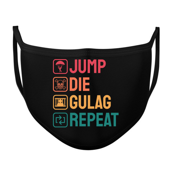 Jump, Die, Gulag, Repeat-Szájmaszk