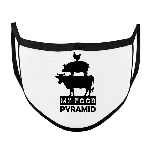 My food pyramid-Szájmaszk